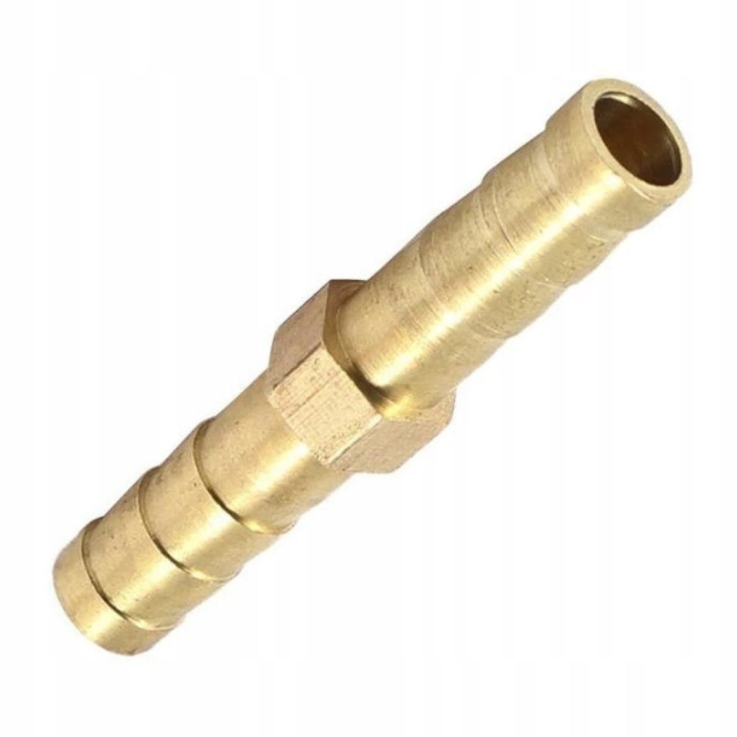 Přímá spojka pro hadice a trubky 8 mm, mosazná