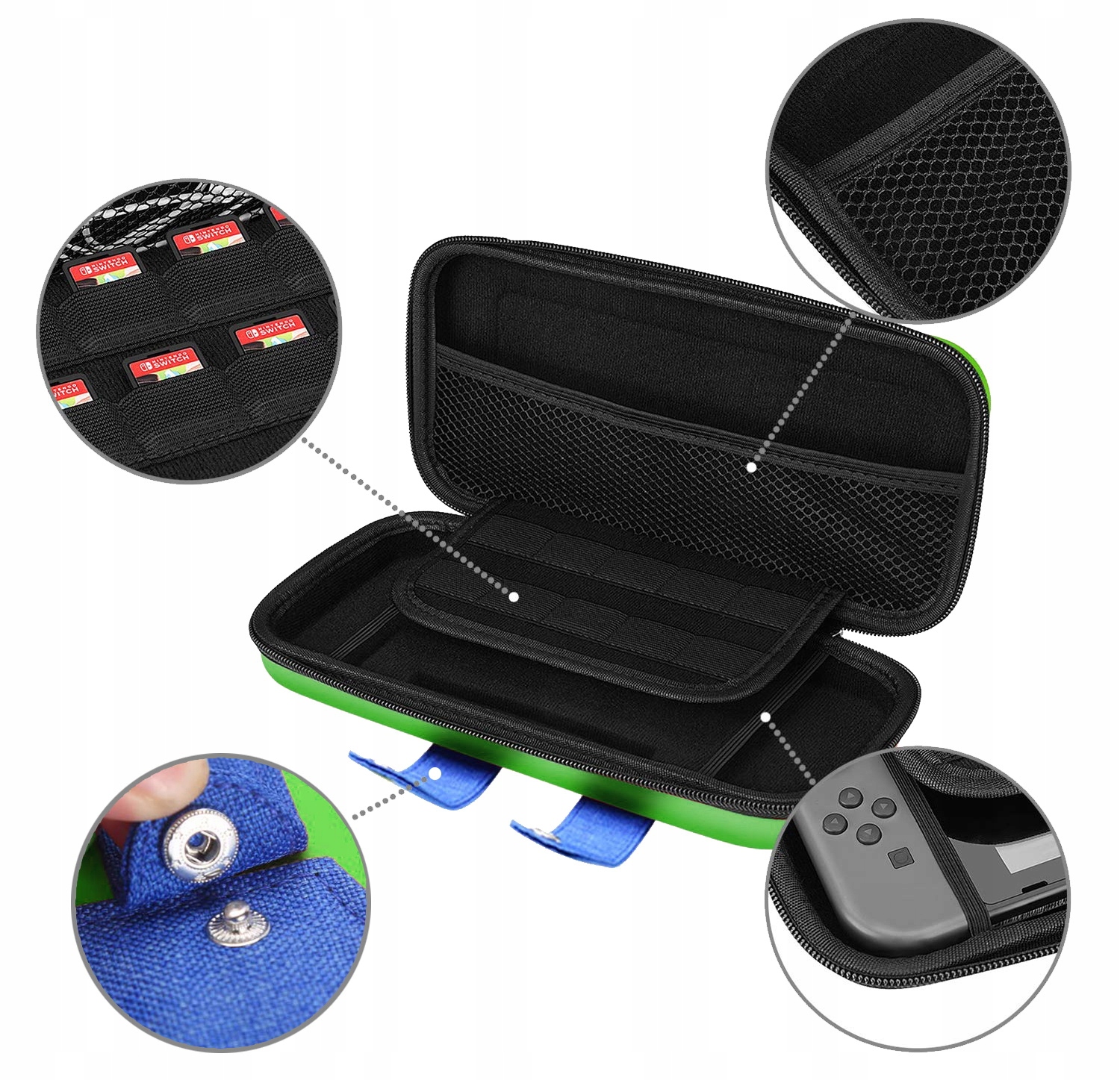 FUTERAŁ OCHRONNY DO KONSOLI NINTENDO SWITCH OLED SUPER MARIO LUIGI Kod producenta 958