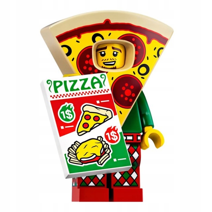 

Lego Minifigures Seria 19 Facet Pizza Kostium Guy