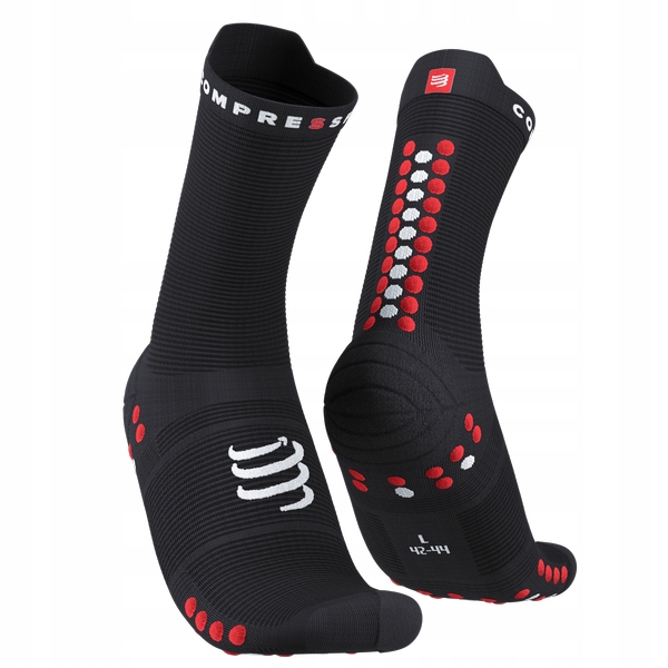 COMPRESSPORT Skarpetki do biegania wysokie T1
