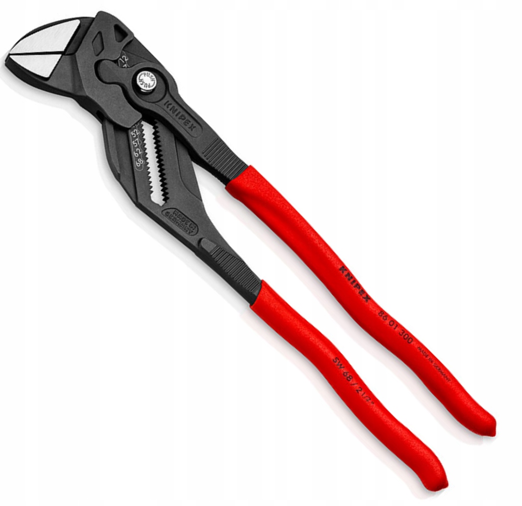 

Knipex Szczypce nastawne fosforanowane Klucz 300mm