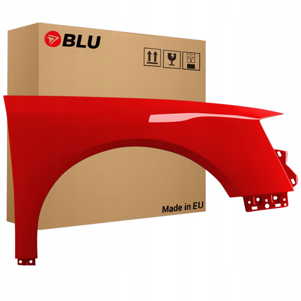 Blu Blatník Vw Passat B6 LY3D pravý červený 05-10 přední