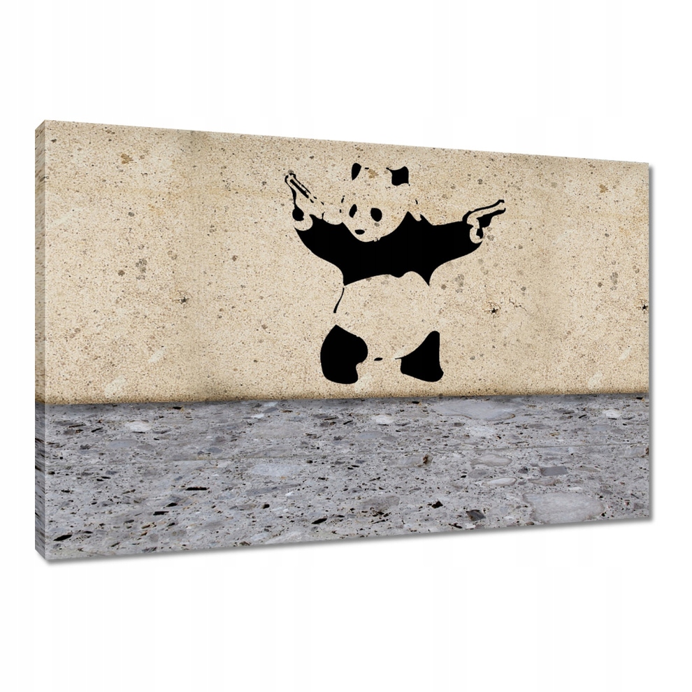 

Obrazy 90x60 Banksy Panda