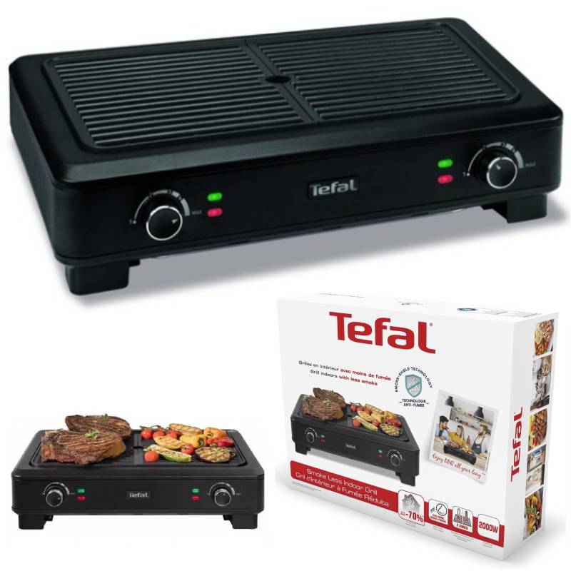 Gril Tefal Smokeless Indoor TG900812 Bezkouřový Elektrický 2000W velký
