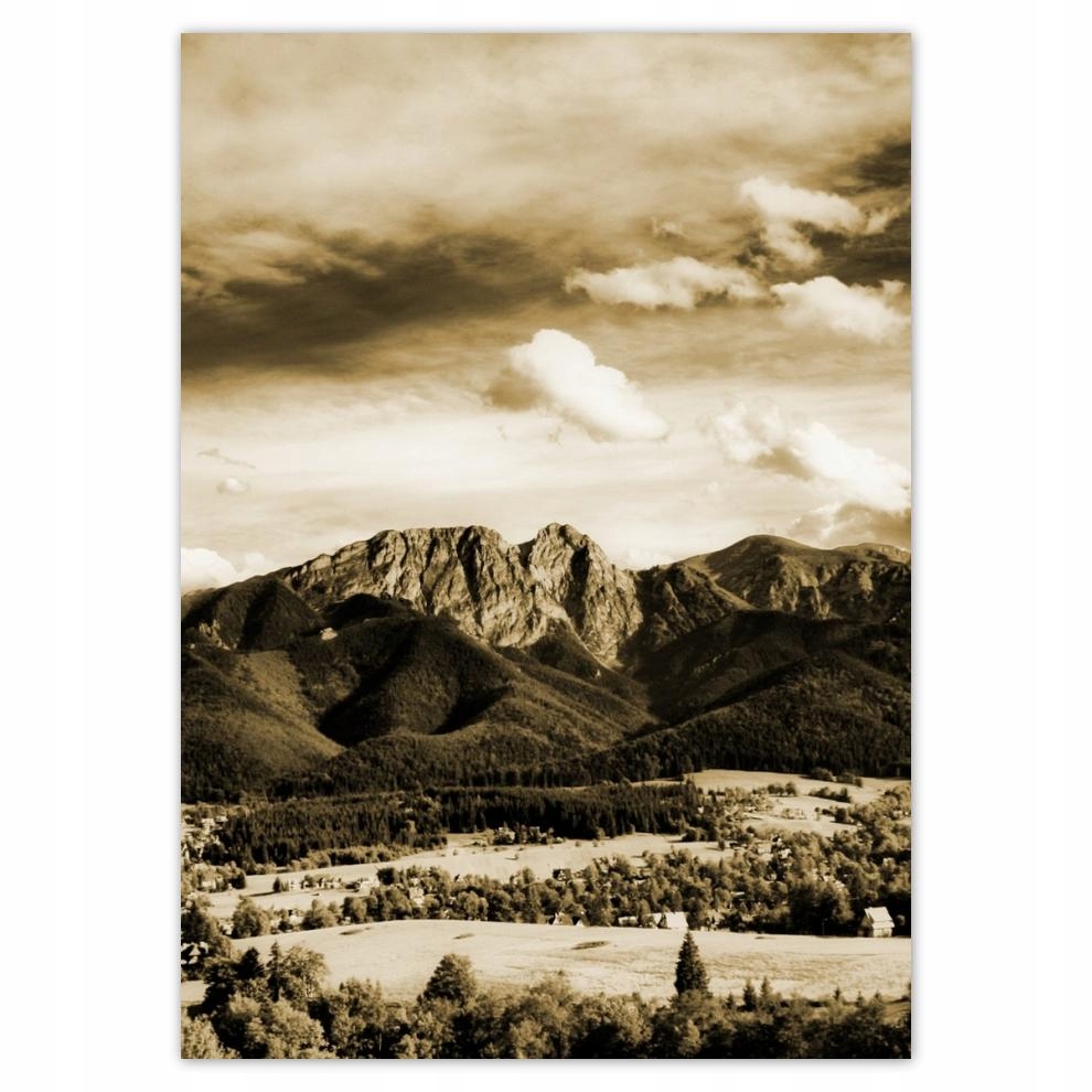 

Naklejki 50x70 Tatry Polskie góry Widok