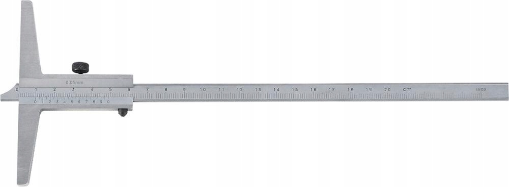 Format Profesionální hloubkoměr Inox 200 mm