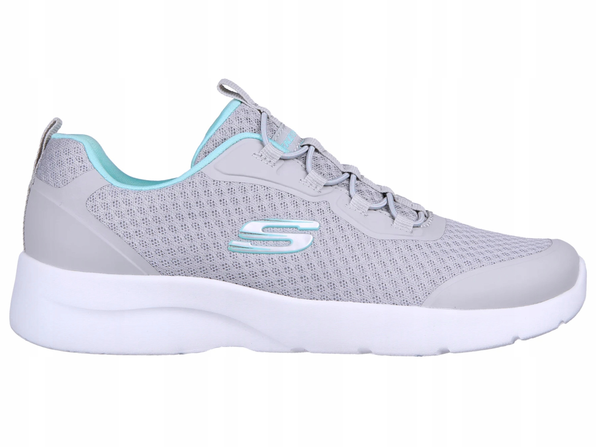Dámské boty Skechers Dynamight 149691-GYAQ šedé, lehké, nazouvací 40