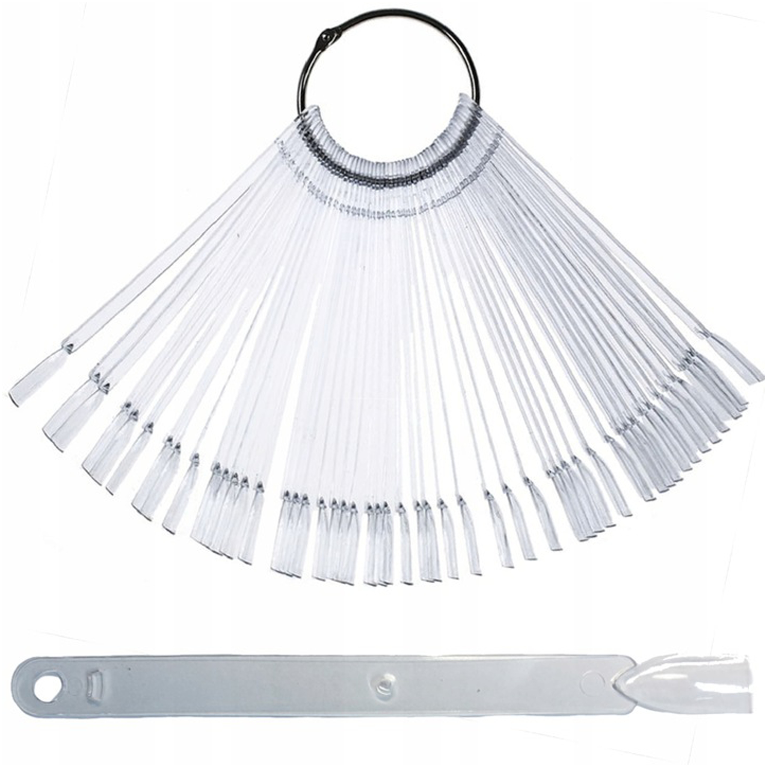 

Wzornik Wachlarz na Kole Transparentny clear x 50