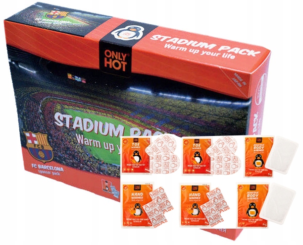 

Only Hot Stadium Pack Ogrzewacze Do Rąk Ciała Stóp
