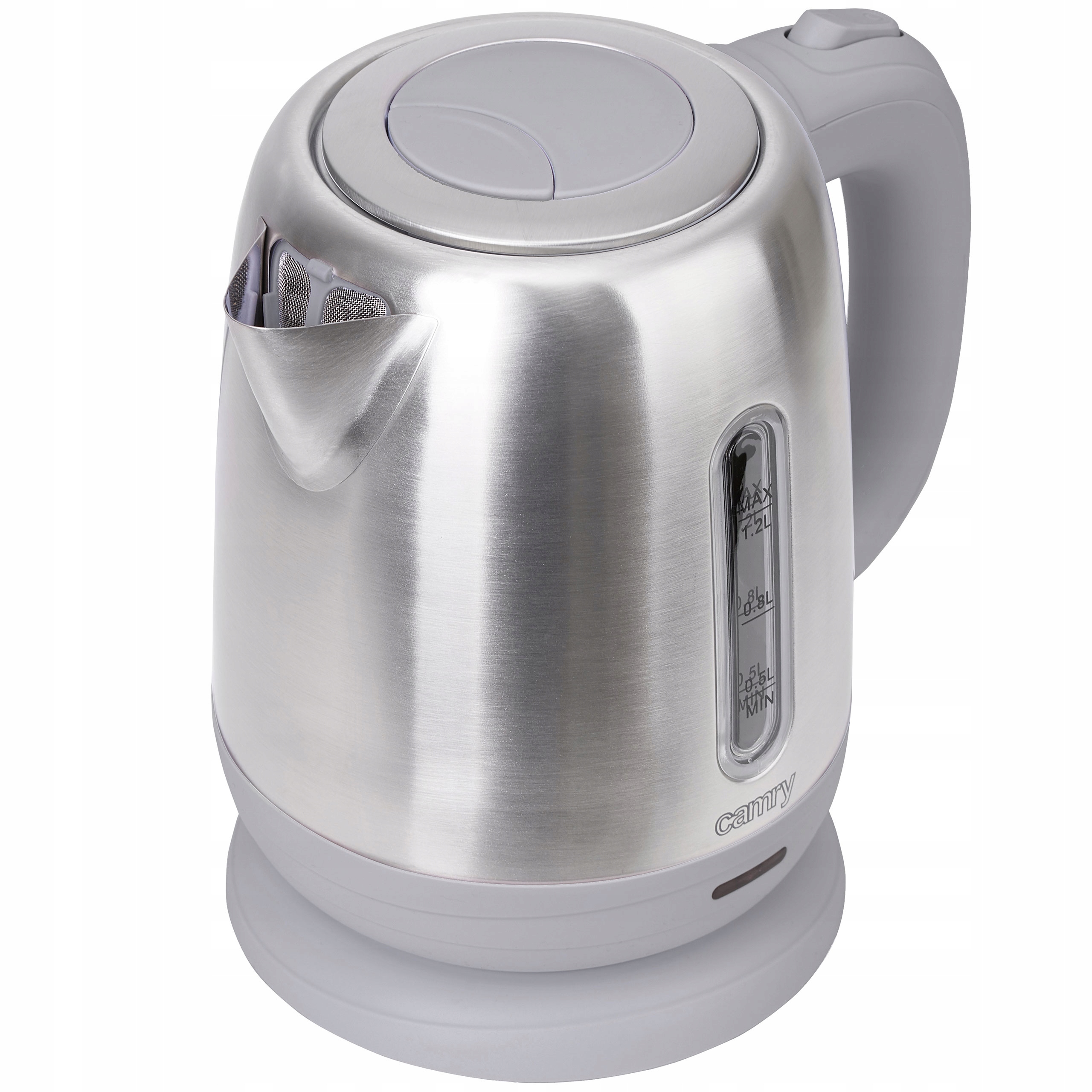 CZAJNIK ELEKTRYCZNY BEZPRZEWODOWY 1L 1350W INOX Marka Adler