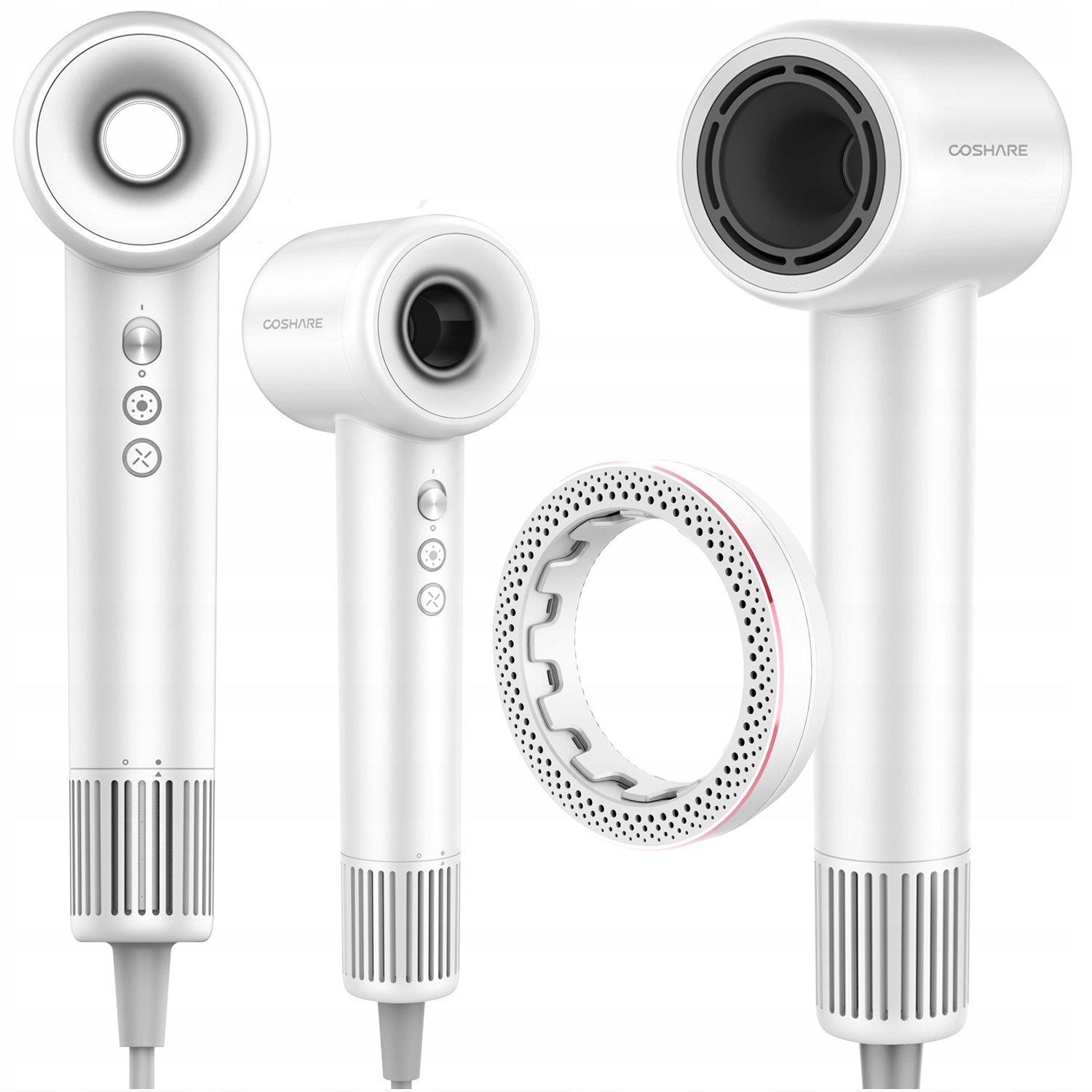 Mocna Suszarka do Włosów Coshare EssenceRing SuperFlow1 Jonizacja 1600W