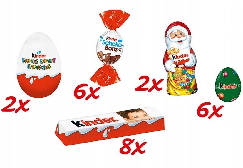 Адвент-календарь Kinder Mix 2026, домик 3D, шоколадные сладости 234 г — фото 5