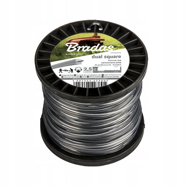 

Bradas Żyłka Ripper Dual kwadrat szpula 2mm x 100m