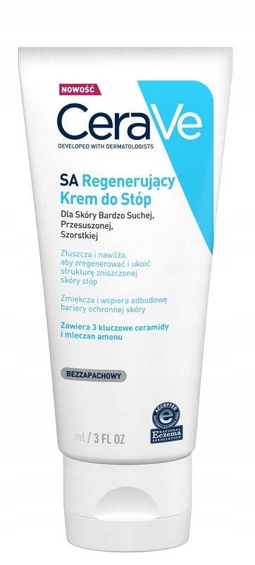 

Cerave Sa regenerujący Krem do suchych Stóp 88 ml