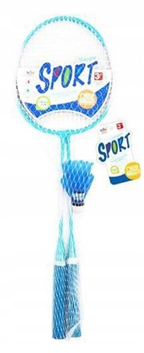 RAKIETKI PALETKI DO BADMINTONA + 2 LOTKI