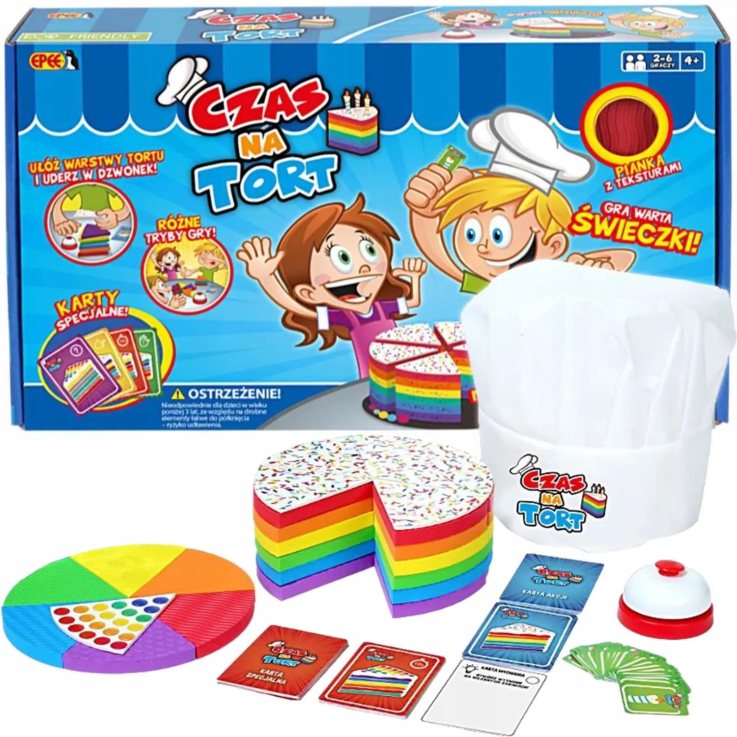 Planszówka Dla Całej Rodziny Czas Na Tort Zabawa Na Długie Godziny Ciekawa