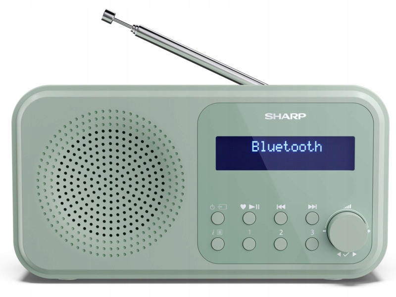 Radio Sharp DR-P420 Cyfrowe Przenośne Zielony