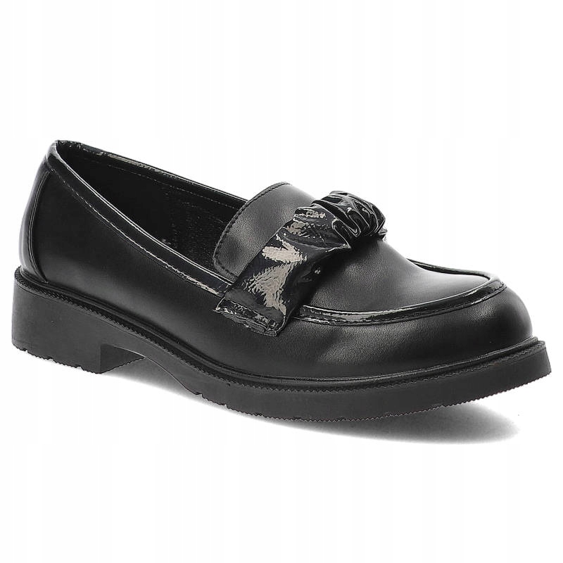 Černé polobotky S. Barski Elegantní boty