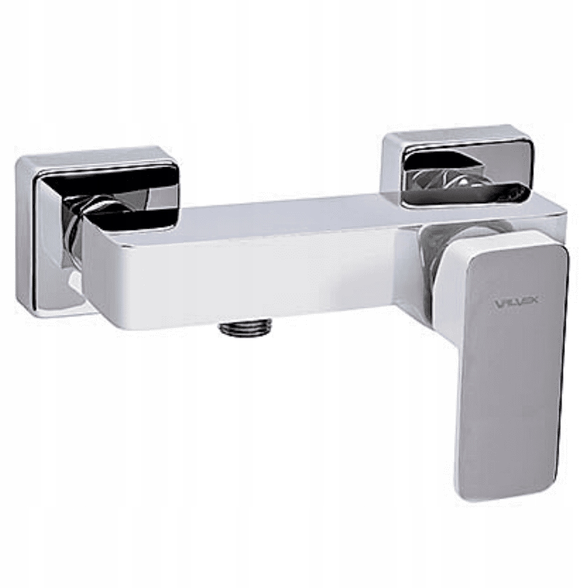 Valvex Bateria Loft White Natryskowa Chrom Biała Ścienna Prysznicow 2456530