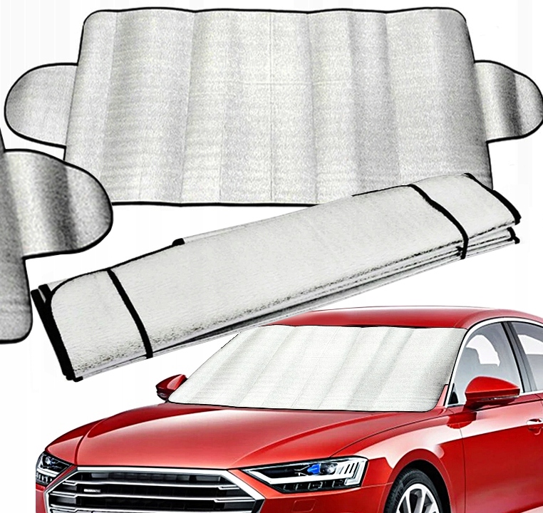 MATA ALUMINIOWA OSŁONA NA SZYBE DO AUTA 70X200 CM PRZECIWSŁONECZNA SŁOŃCE Producent Agmi