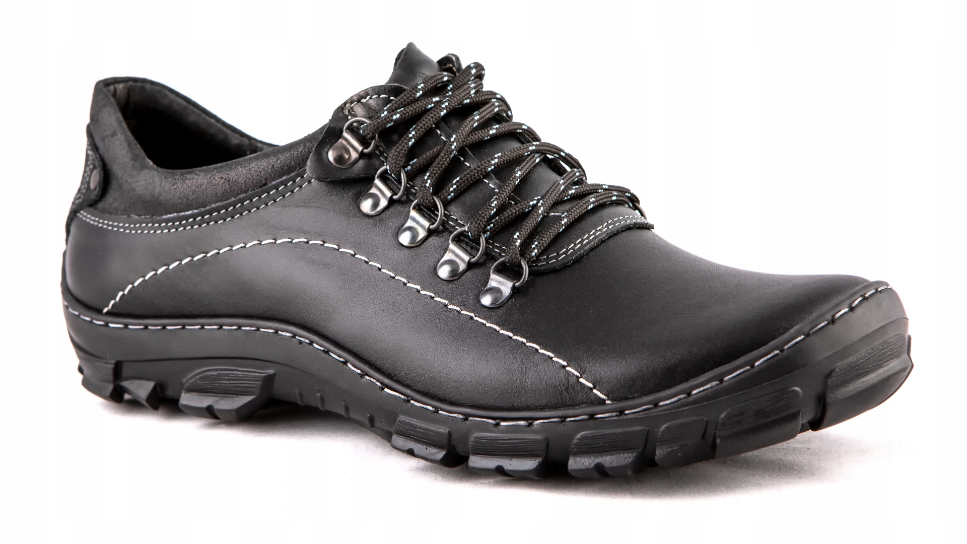 

Półbuty męskie Polskie buty skórzane trekking 44