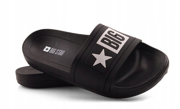 

Big Star DD274A266 Czarne Klapki Gumowe r.39