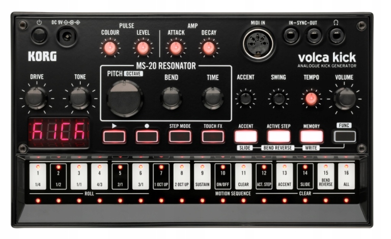 KORG VOLCA KICK SYNTEZATOR KA-350 ZASILACZ Marka Korg