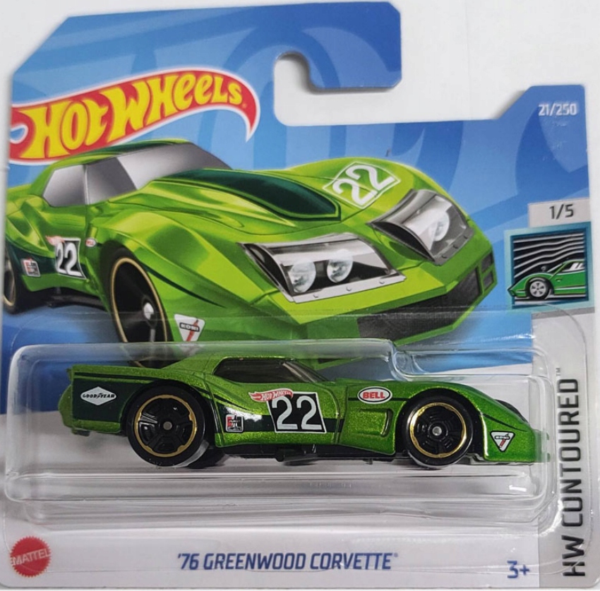 

Hot Wheels ’76 Greenwood Corvette Nowy 2022