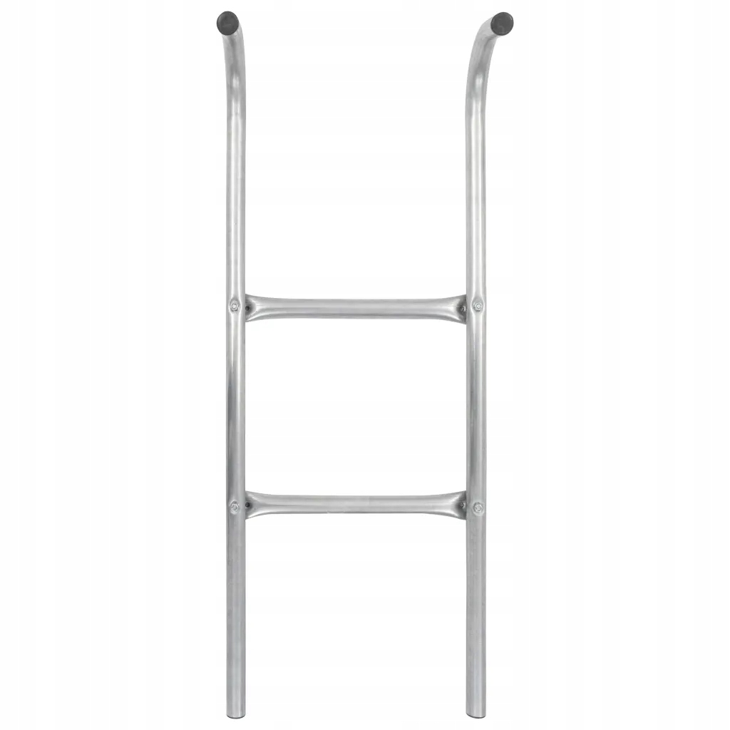 2-stopniowa drabinka do trampoliny, stalowa, srebr Marka VidaXL