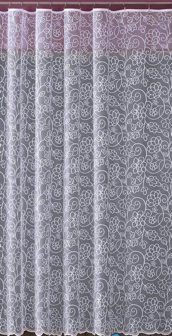 Mg Záclona 619/102 Bílá 400X250 hotová s páskou G