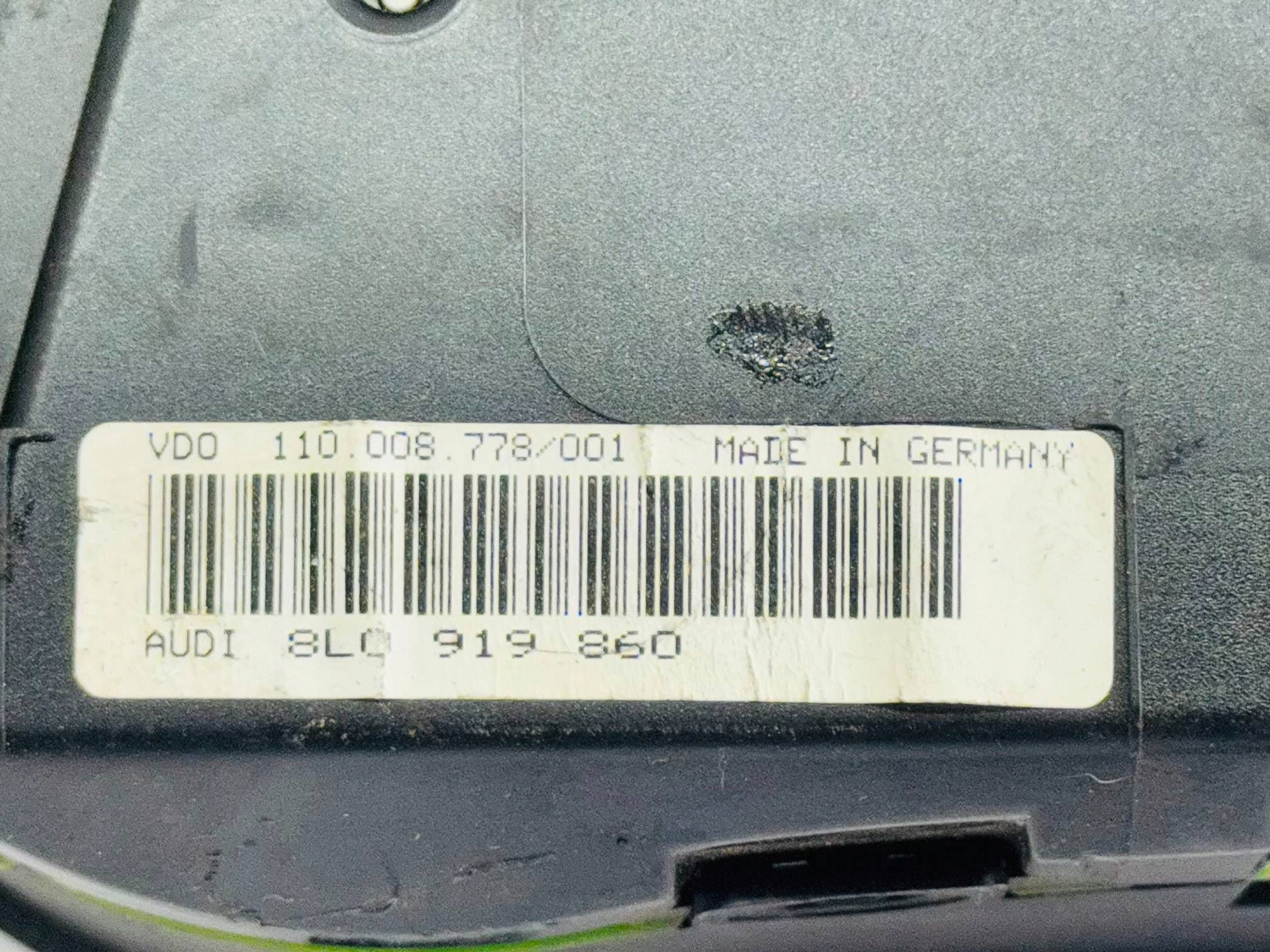 budíky budiky AUDI A3 8L 8L0919860 1.9 TDI