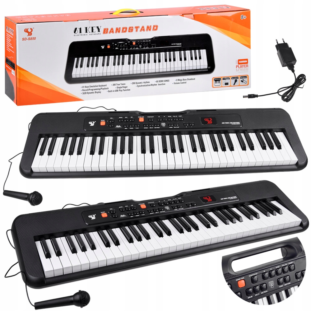 

Organy SD-S850 mikrofon 61 klawiszy IN0143