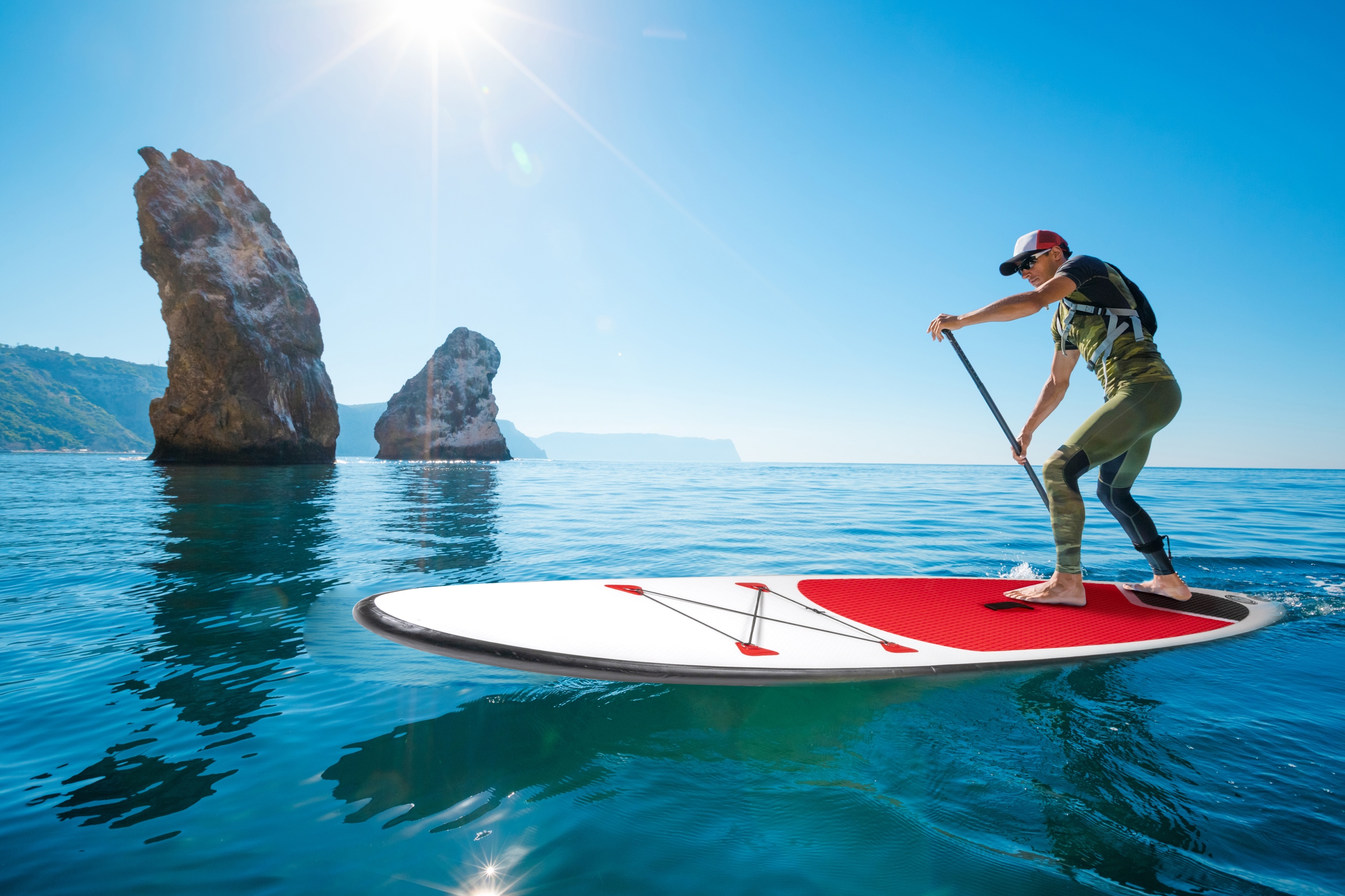 Inflatable SUP BOARD for swimming + accessories Brand other