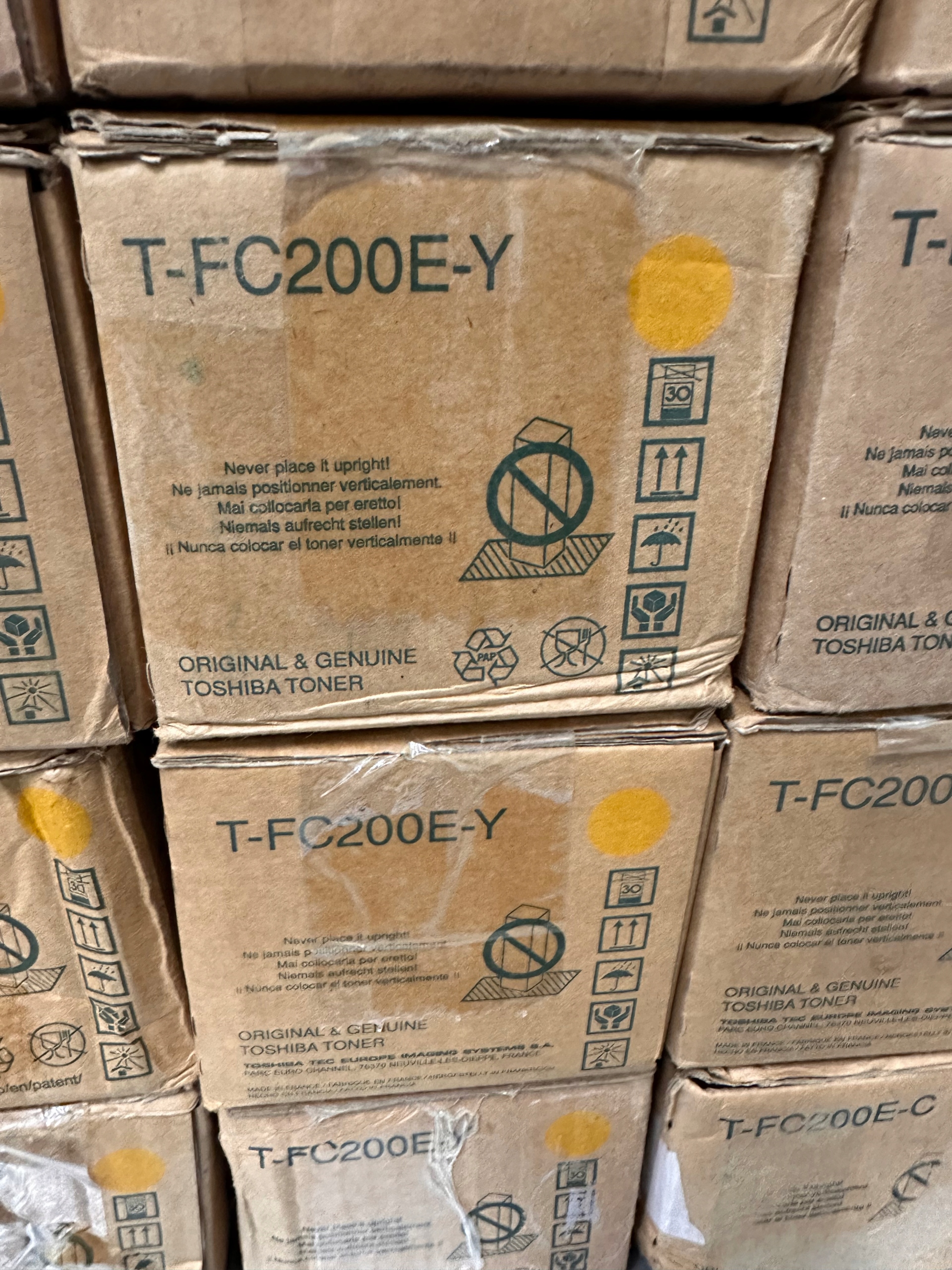 Toner Toshiba T-FC200E-Y Originál 6AJ00000131 pre e-Studio 2000AC