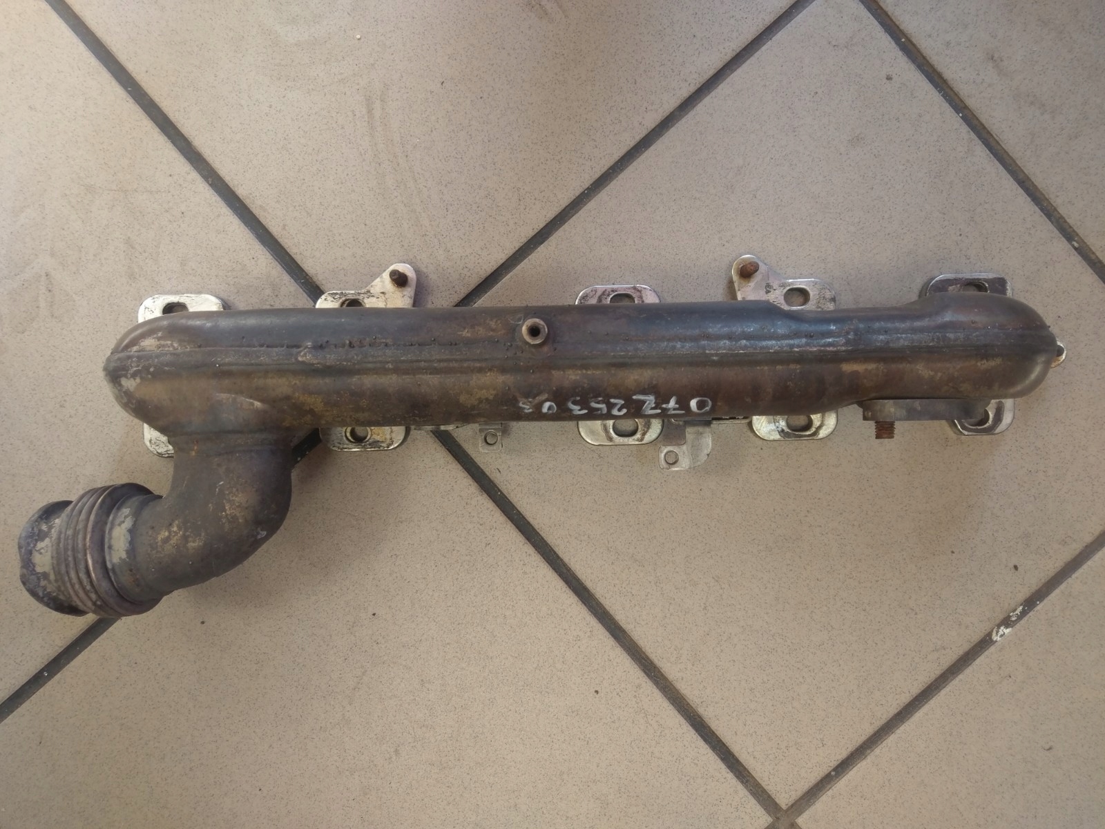 VW TOUAREG PHAETON 5.0 TDI KOLEKTOR WYDECHOWY LEWY 07Z253033Q