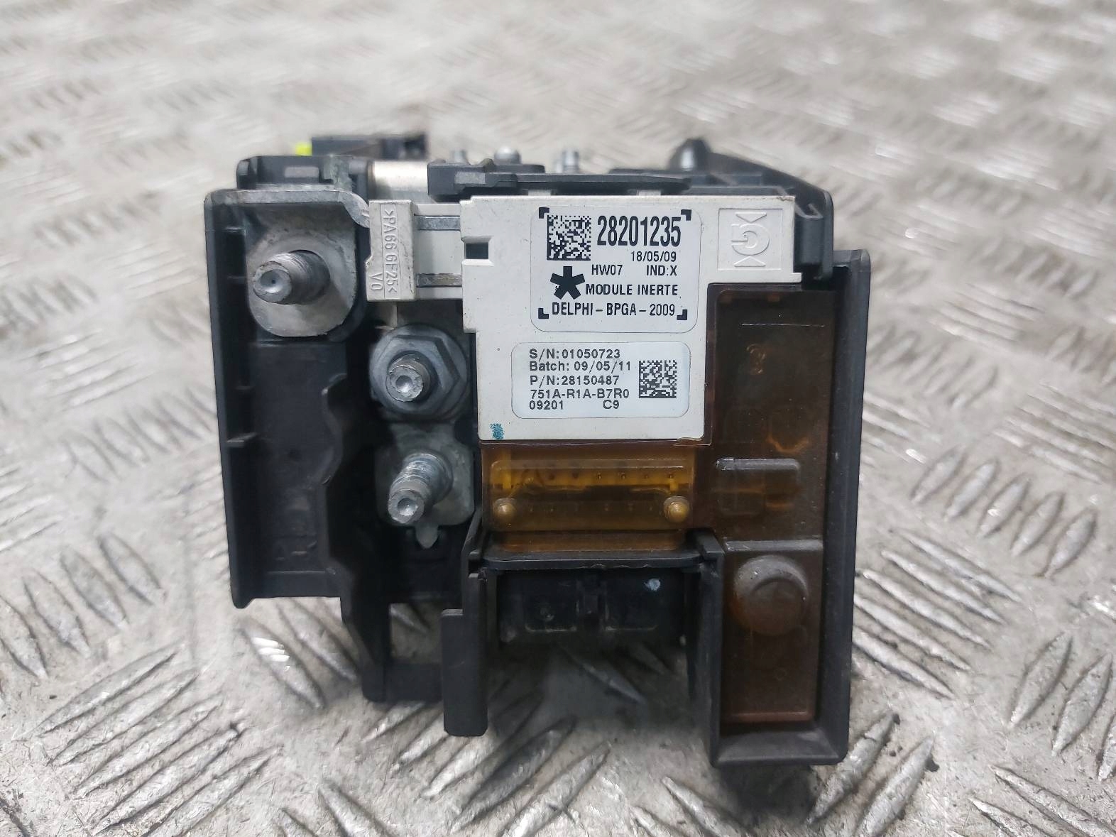 CENTRALINA FUSIBILI modulo per batteria CITROEN C4 PICASSO e 9665794780