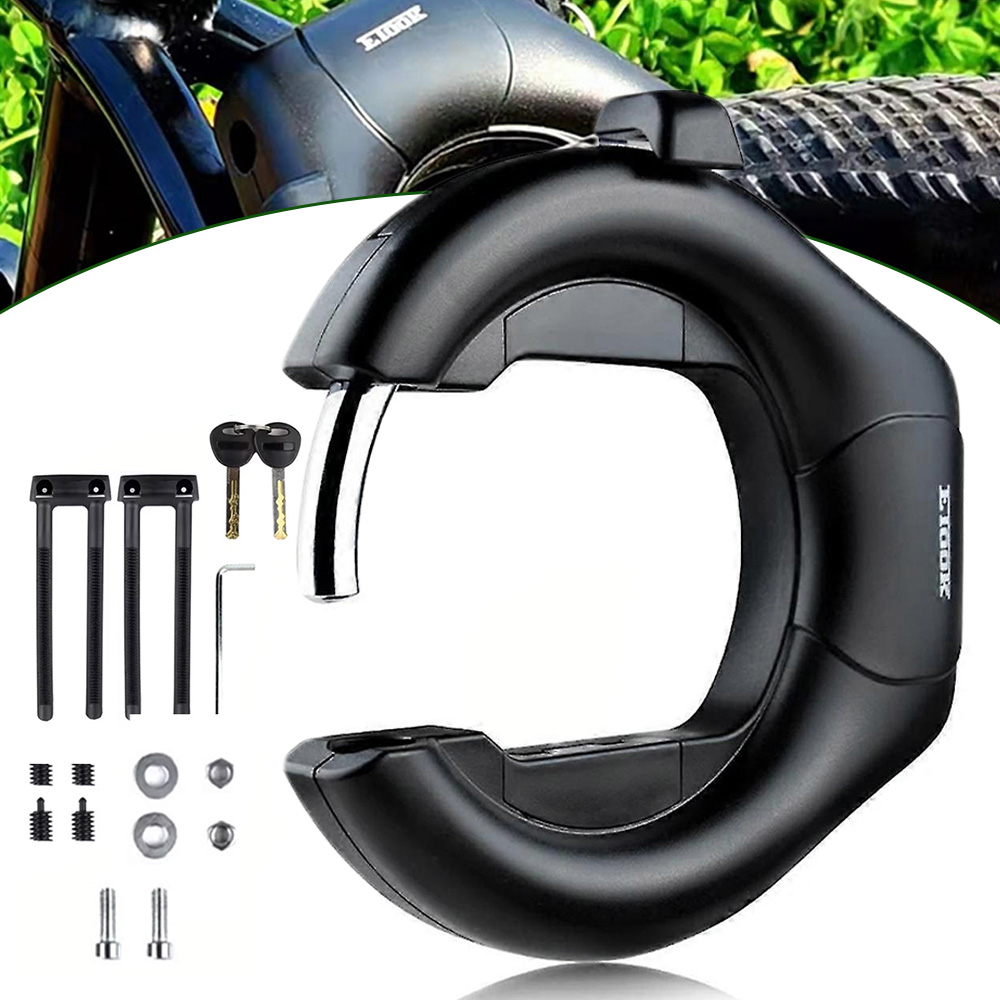 Blokada Tylnego Koła Roweru Zapięcie Podkowa Zabezpieczenie Rowerowe