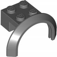 

Lego Nadkole 2x4x1 ciemny szary 4260124 50745