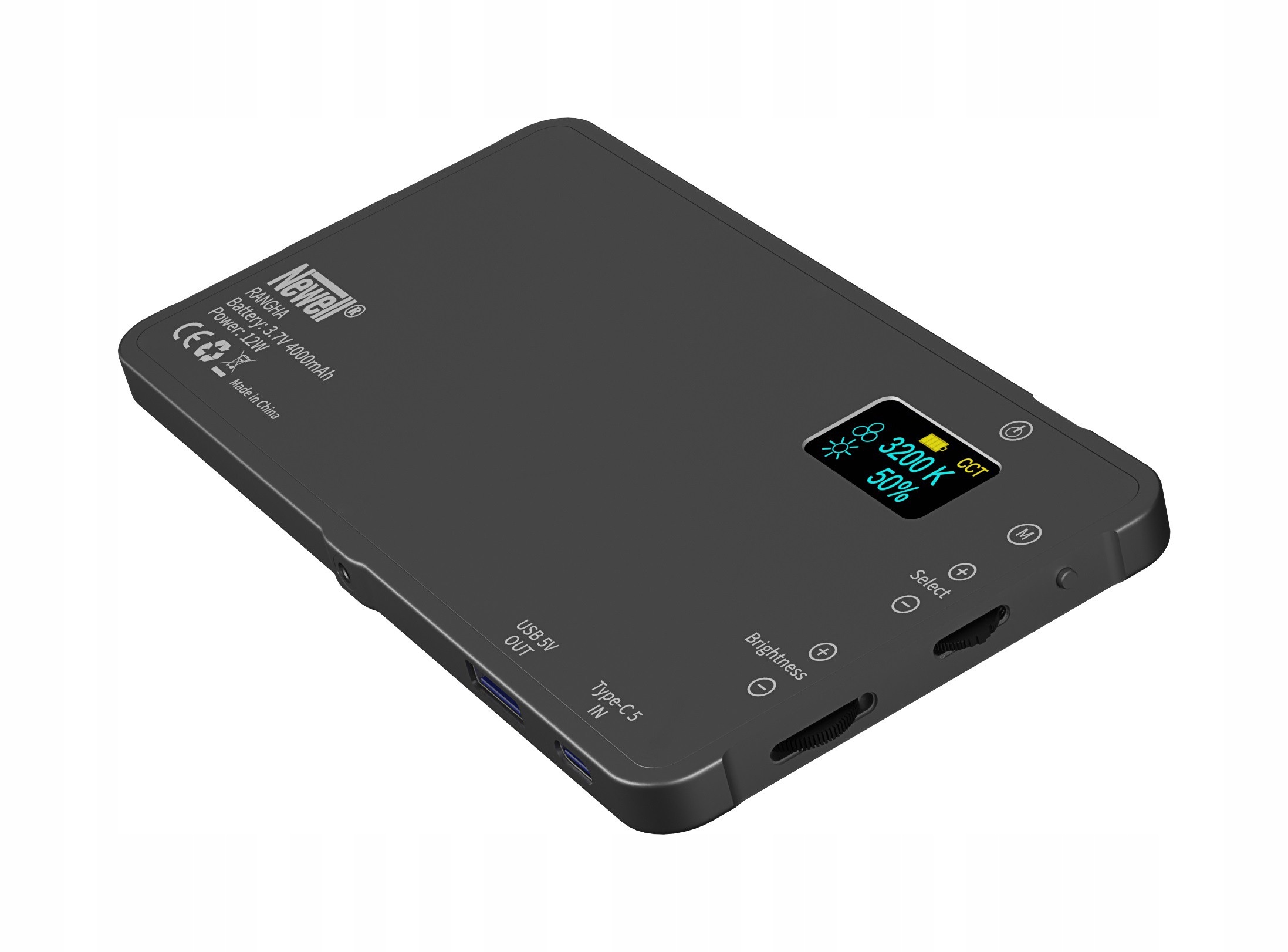 Lampa LED Newell RGB-W Rangha + mini statyw