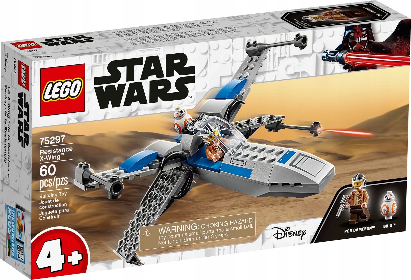 Lego Star Wars 75297 – X-Wing Hnutí odporu