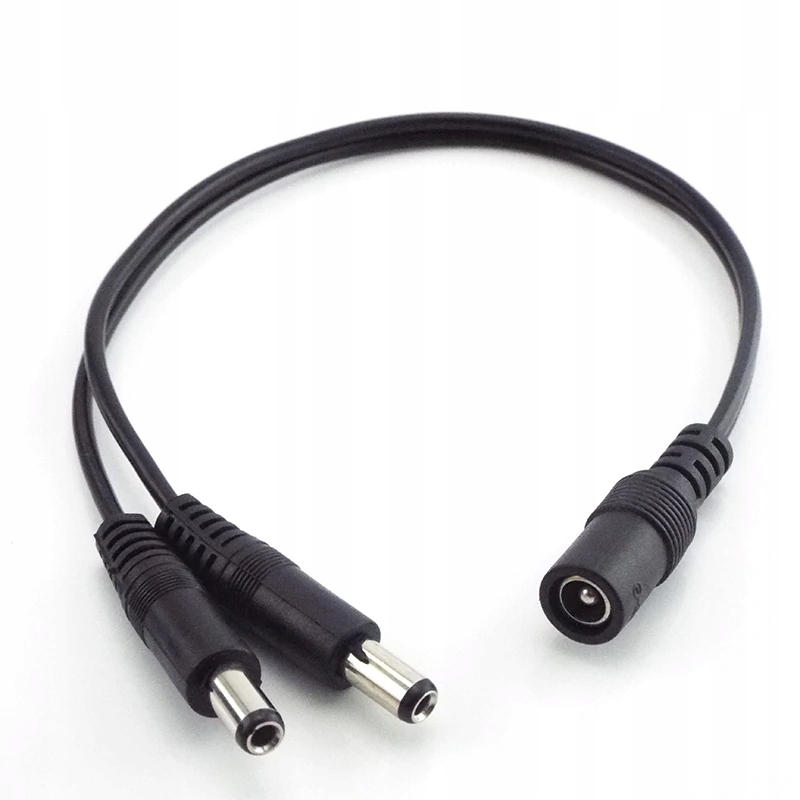 ROZDZIELACZ ROZGAŁĘZIACZ DC 2,1/5,5mm TAŚM LED 2w1