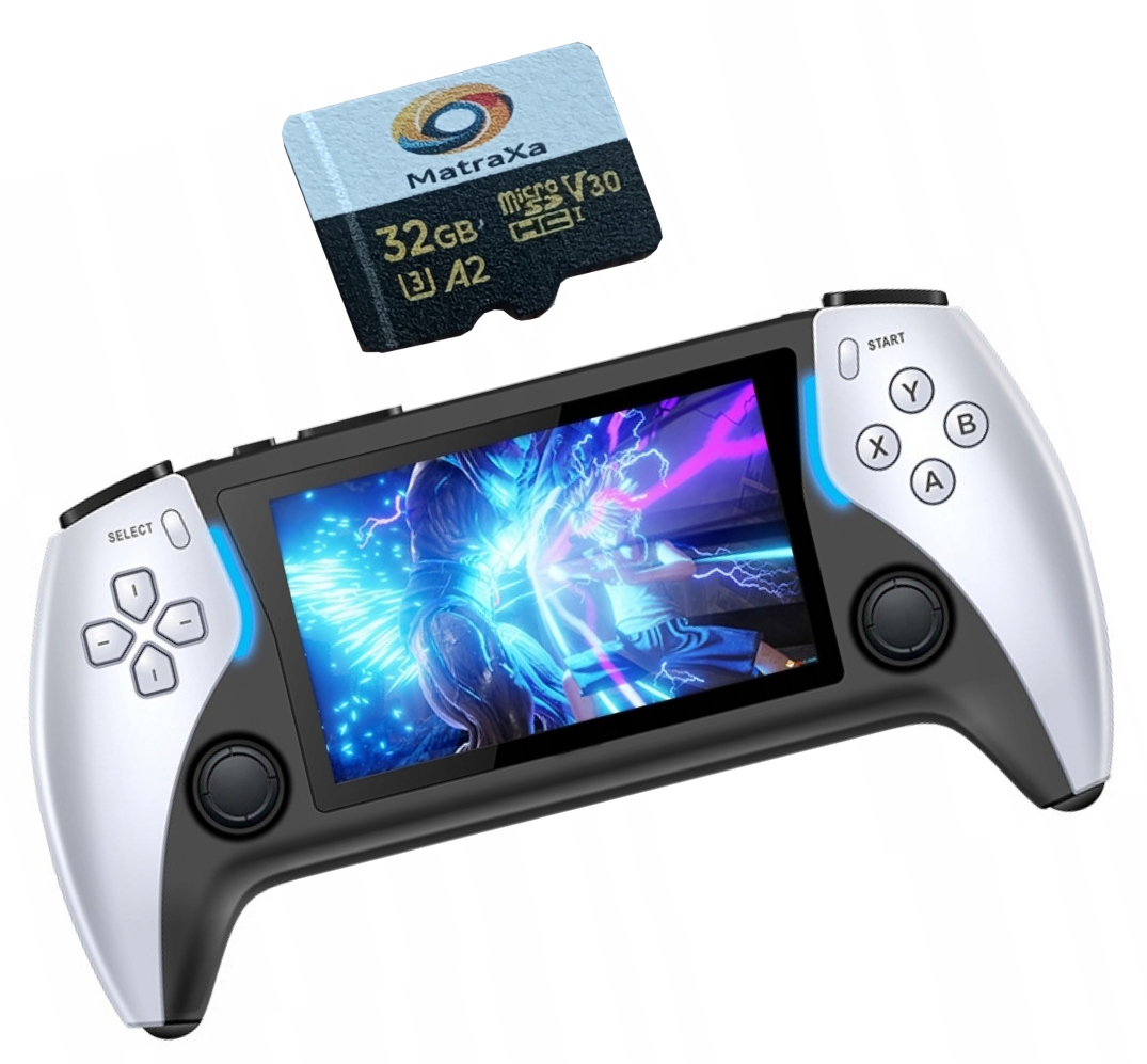 Prenosná Herná Retro Konzola Project X Obrazovka 4.3" Ips 40000 Hier Gr