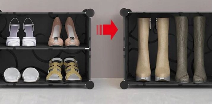 Półka na Buty Regał Szafka Organizer Moduł 6 Półek Marka Ruhhy