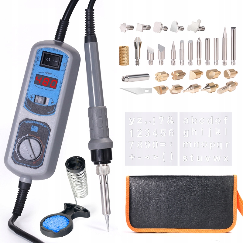 

Lutownica 130W Wypalarka Drewna Pirograf dzoDkit1