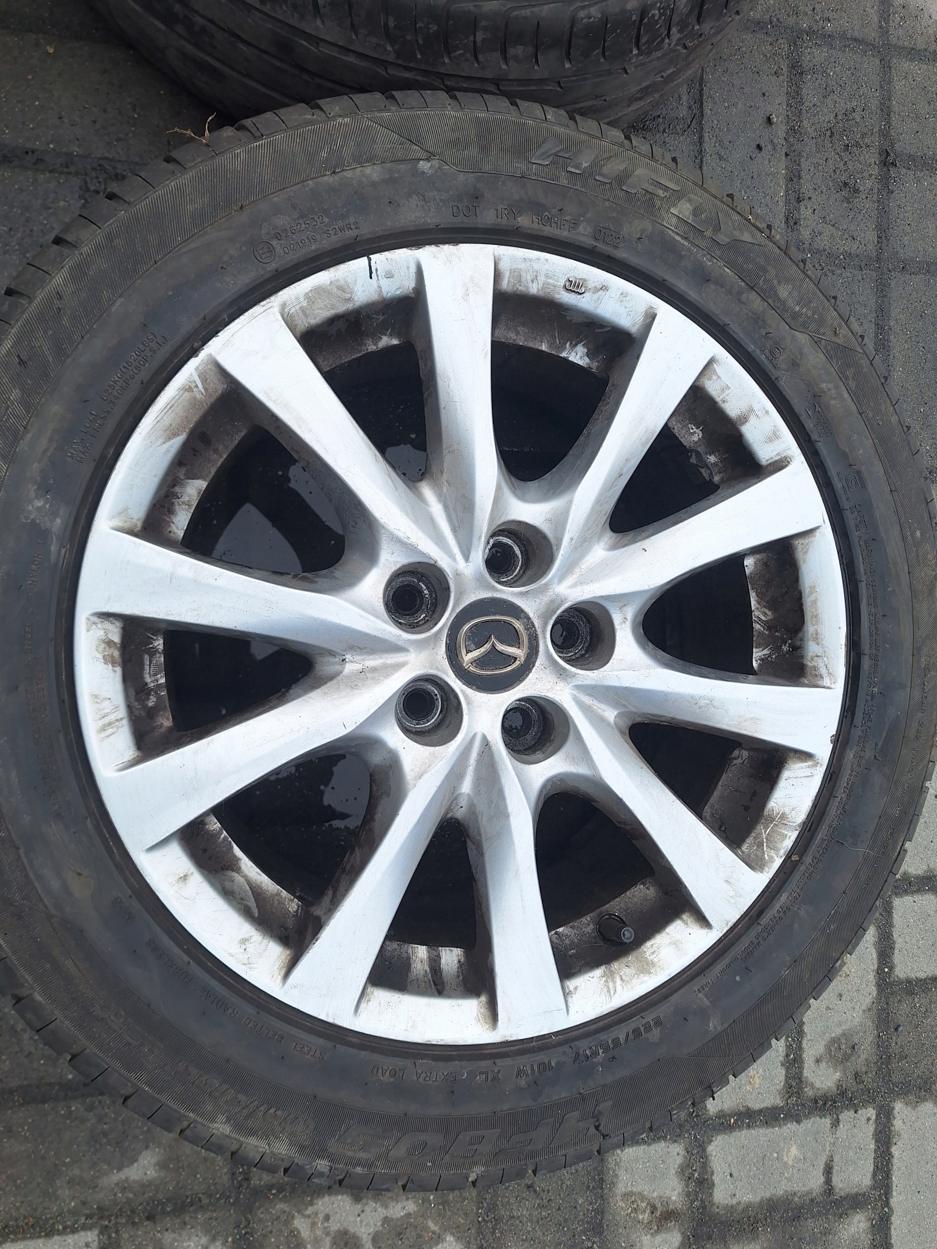 MAZDA 6 GJ 12-15 discs + tyres 225/55 R17
