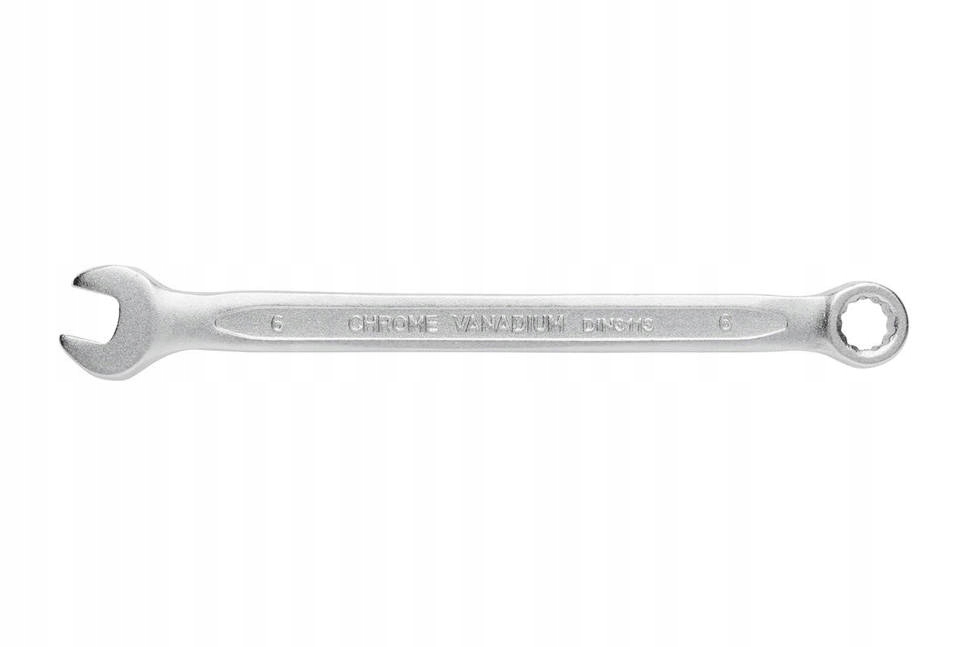 

Hogert HT1W406 Klucz płasko-oczkowy CrV 6 mm