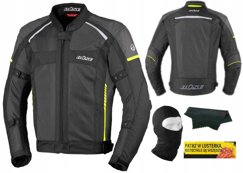 

Kurtka Motocyklowa Buse Santerno Lekka Gratisy XL