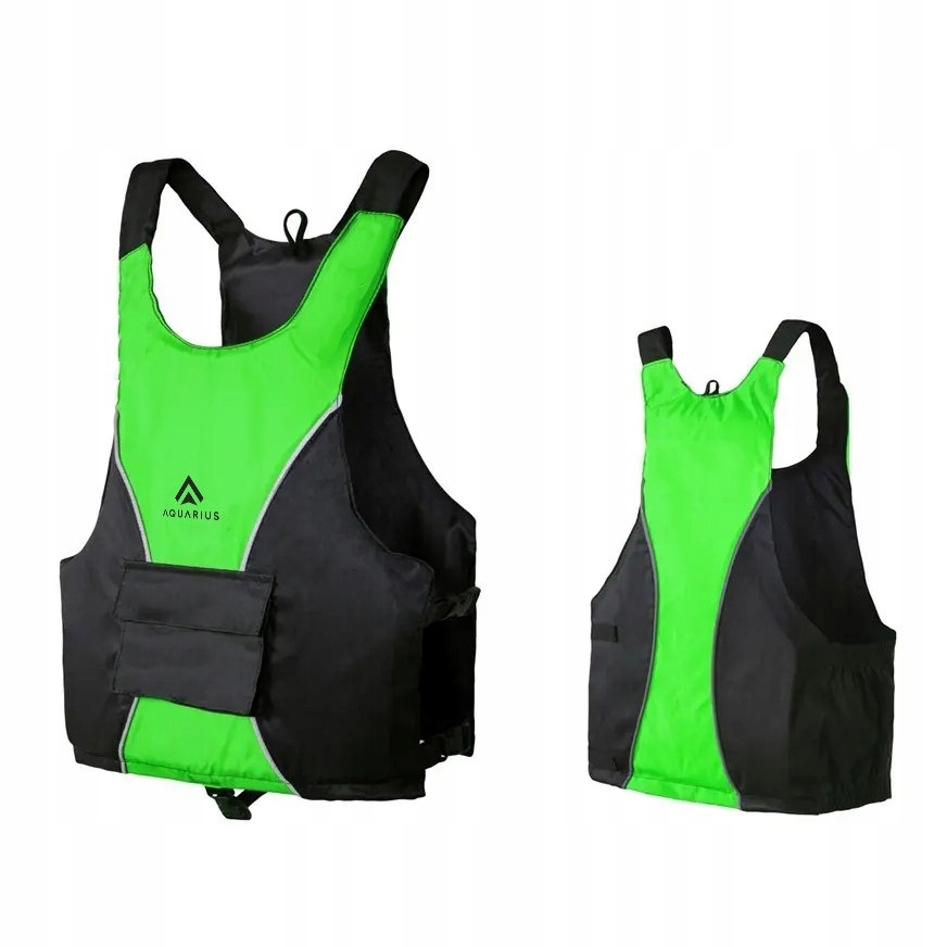 Kamizelka Aquarius kajakowa zielona S na kajak deskę Sup ponton komfortowa