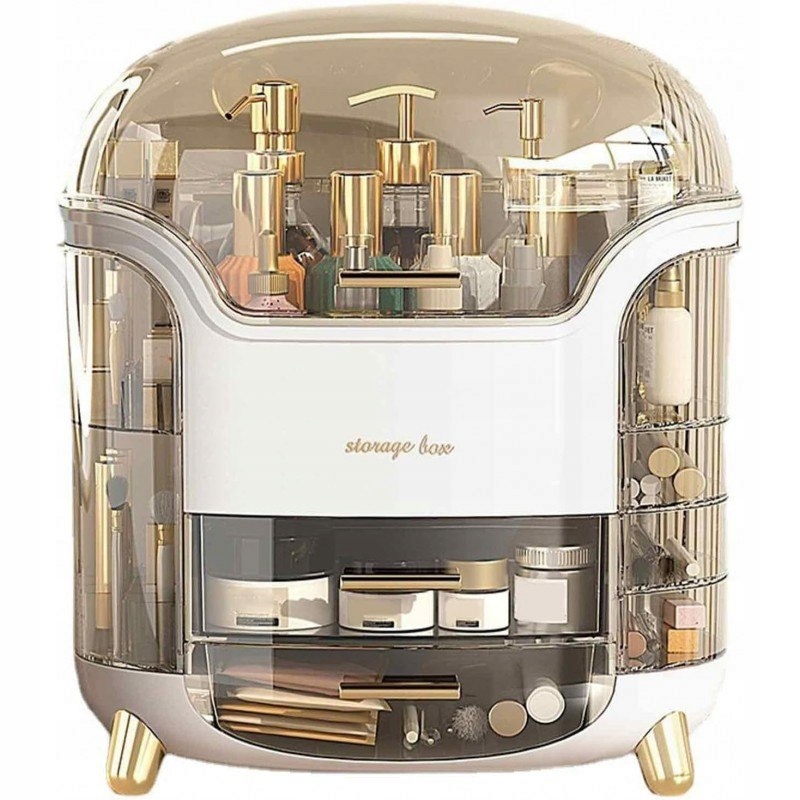 Šperkovnice Organizér Toaletní Stolek Na Kosmetiku Šperky Velký Víceúrovňový XL