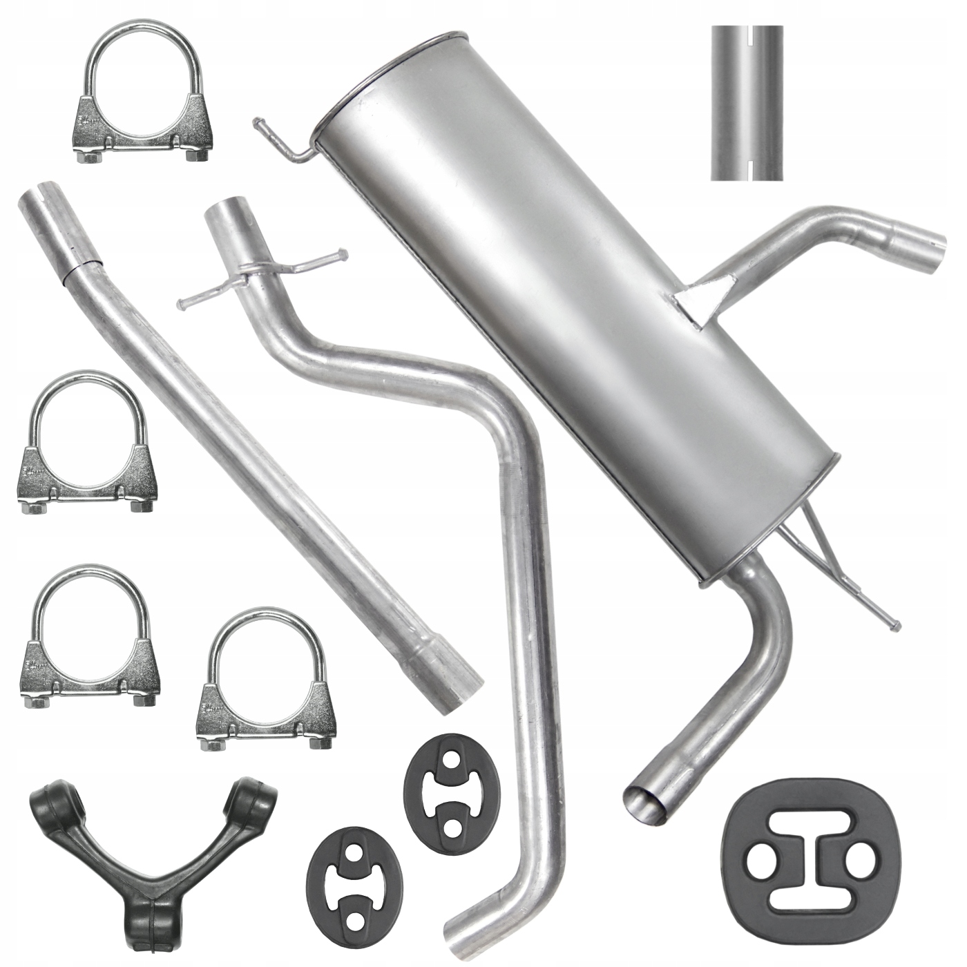 Tłumik zestaw Seat Leon II 2 1P1 1.6 1.9 TDI